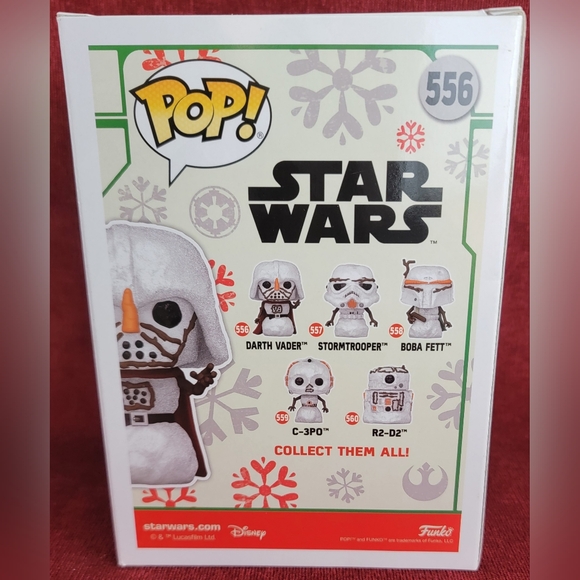 Darth vader funko # 556 (nib) With pop protector - Picture 7 of 7